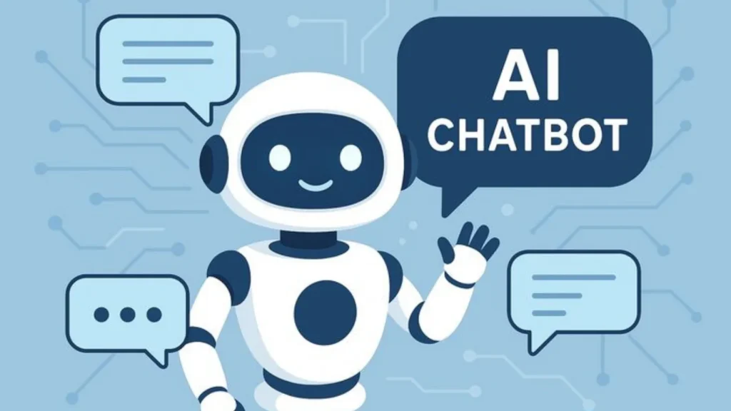 AI chatbot helping businesses convert website visitors into qualified leads.