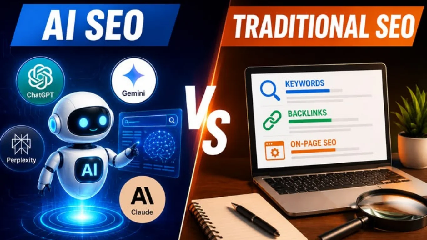 AI search vs traditional SEO in 2027 for business growth