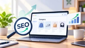 SEO optimized category page for better search performance