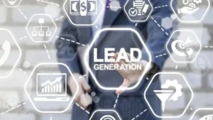 Landing page designed to generate business leads