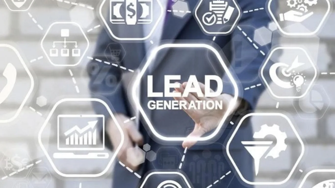 Landing page designed to generate business leads