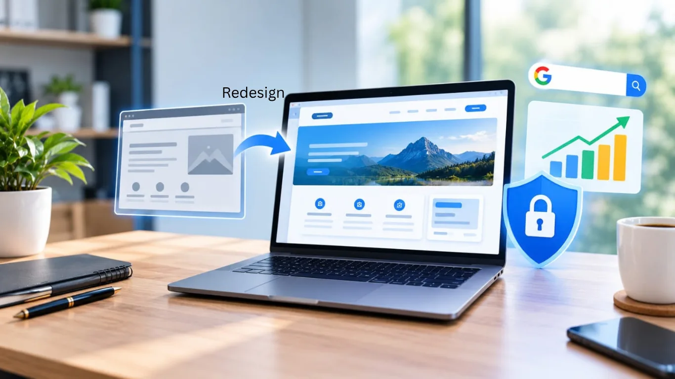 Website redesign SEO to protect Google ranking