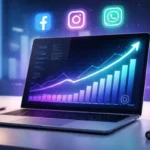 Digital marketer analyzing why social media posts are not getting reach